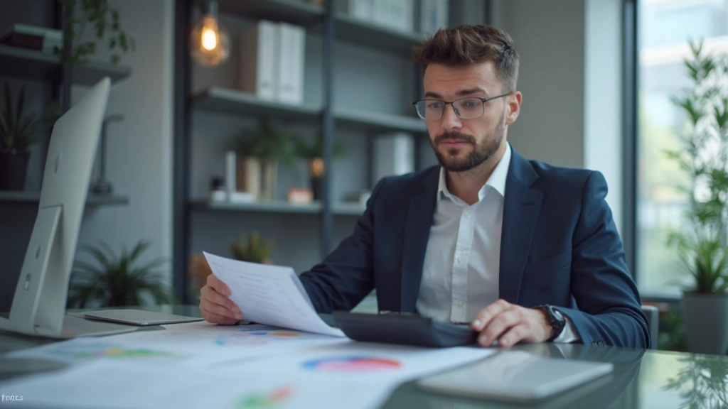 Работа с финансовыми данными на компьютере, таблицы и графики на экране